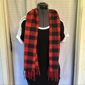 Buffalo check scarf